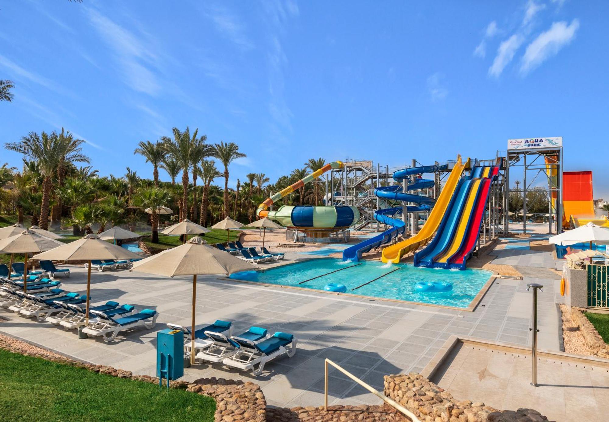 Xperience Kiroseiz Aquapark Premier-Naama Bay Hotel Sharm El Sheikk Exterior foto Aqua Park at Hilton Sharm El Sheikh Resort